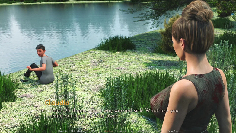 Porngame201: Göl şeyinden kaçmak #4