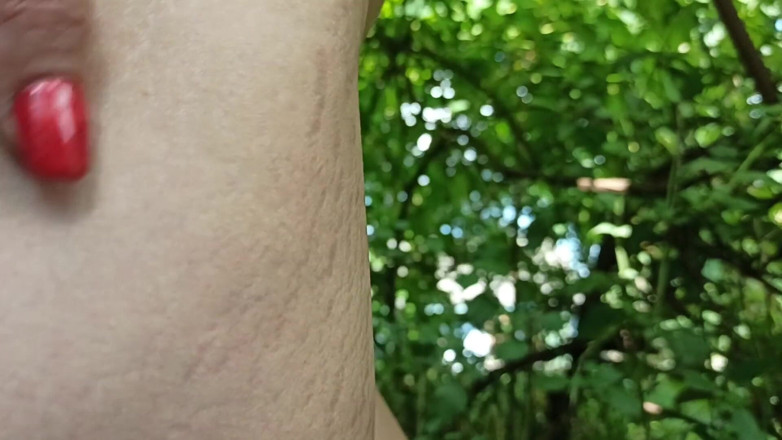 Irochka3008: Melancap solo di luar rumah dalam mandi dan mandi emas...