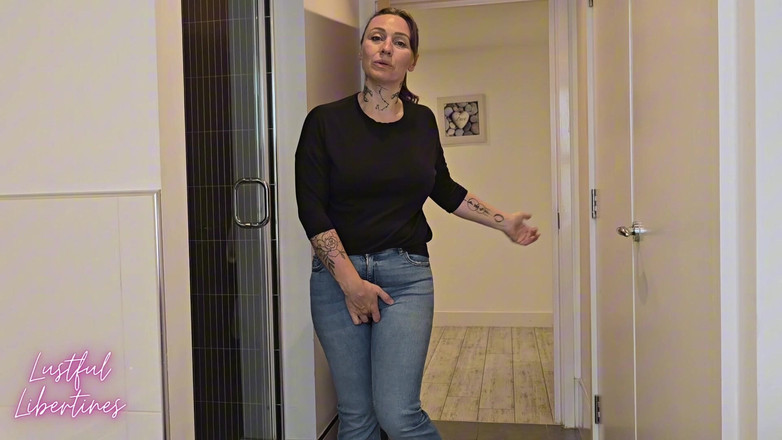 Lustful Libertines: Baldız jean çaresizliği sonrası ıslıyor