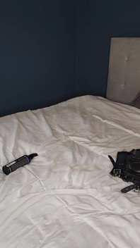 Watch Jessica Doll squeeze into her latex underbust corset, shine herself up and slip on her bondage hood. Can she hold on?