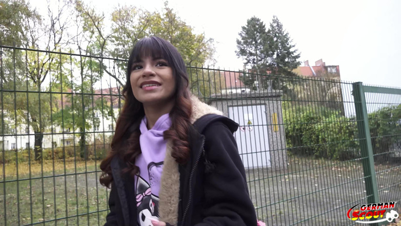 German Scout: German Scout - Petite Latina Michy Perez Talk to Big Dick...