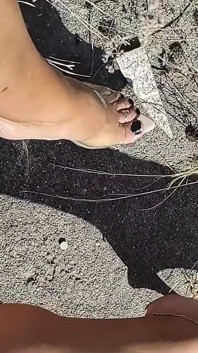 Masturbating at the sun