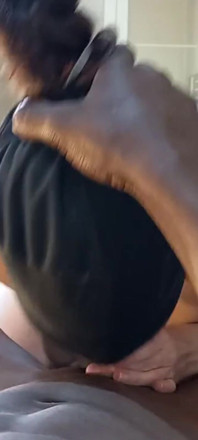 Part-2 Hot MILF Russian Stepmom Deepthroat BBC Big Black Cock Real Amateur Homemade