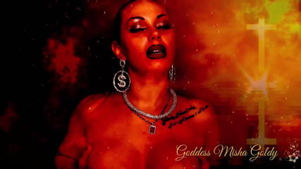 Goddess Misha Goldy: Hipnotizante antirreligioso ASMR! ¡Dale tu alma y tu cuerpo al diablo!