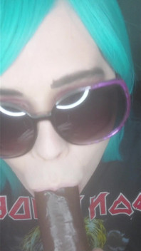 Sissy Mykella Sucks You off Backstage of Metal Concert