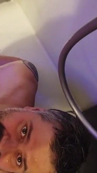 Babe Pisses Guy in Mouth POV