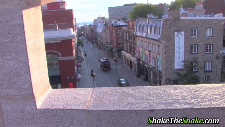 Shake The Snake: Shake the Snake - Amateur teens fucked outdoor