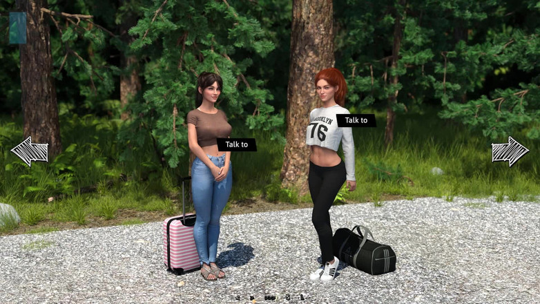 Dirty GamesXxX: Summer heat: sexy chicks, art campus ep.2