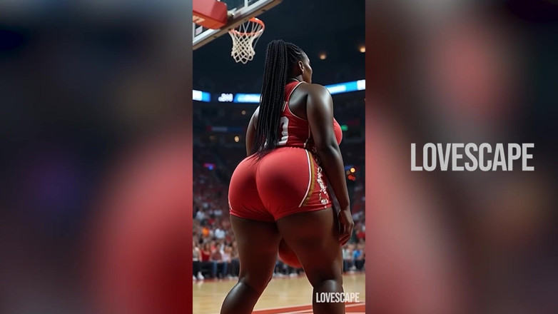 Lovescape: Frumusețile Wnba iau pula pe lemn de esență tare