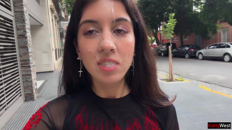 Katty West: I Love to Walking Covered in Cum! Please Cum on...