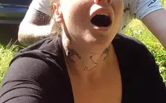 Eu mijei no caroneiro para esfriar ele, ele mijou em mim