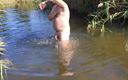 Emma Alex: Caught Me Masturbate in River. Risky Outdoor Village Adventures with...