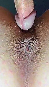 Very Close Asshole Pussy Fucking Amateur Creampie