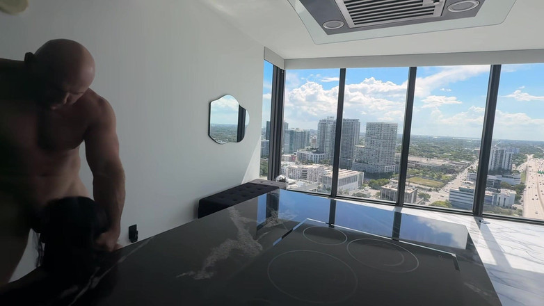 J-Mac: Hot Italian Babe Michela Sucks Whipped Cream off Jmacs Cock