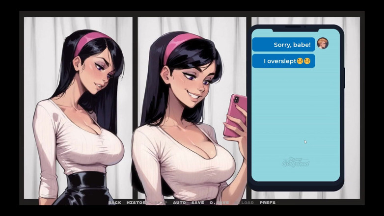 Cumming Gaming: Моя новая девушка [ Табу-хентай ] Эпизод 35 Моя девушка любит демонстрировать своё латексное бельё пожилым мужчинам!