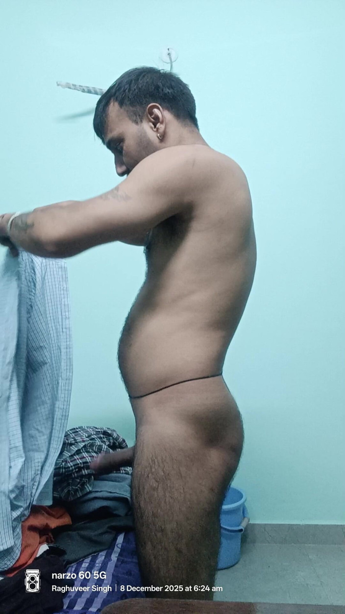 Rajasthani-old-lover: Indyjski Desi Gay Masterbation Show z sąsiadem