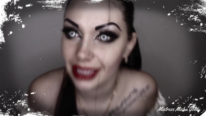 Goddess Misha Goldy: You have to cruelly leave your wife which you love,...