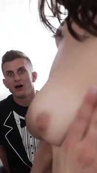 Selina and Aften Use Their Wet Mouths and Pussies to Distract Their Stepbro From Poker Night