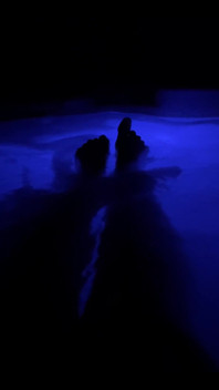 Enjoying the Hot Tub!