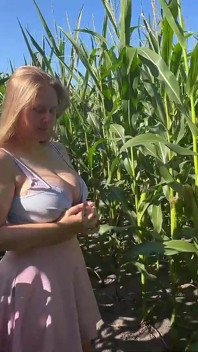 Avventura anale inallo in un Cornfield - troppo dolce per stare bene!