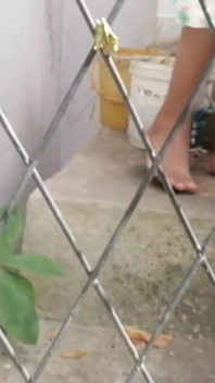 Tante desi dengan gaun malamnya