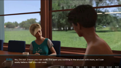 Visual Novels: Summer Scent bahagian 5 (laluan adik tiri)