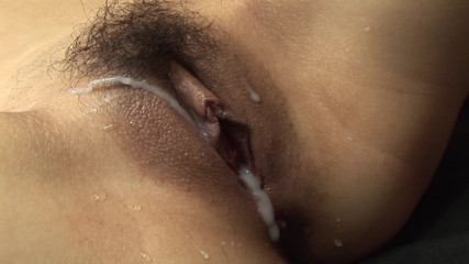Bukkake made in Japan: Japanese gal drenched in heaps of jizz after hardcore anal...