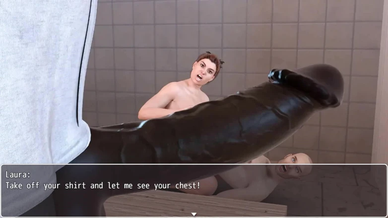 Dirty GamesXxX: Laura淫荡的秘密：在厕所里给老公戴绿帽，跨人种性爱 第36集