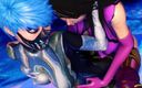 Gameslooper Sex Futanation: Futanari Cool Purple - 动画