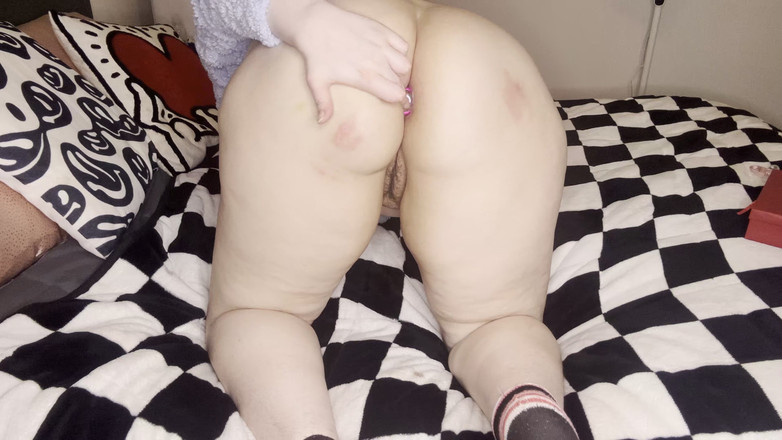 spankme2001: Thử cắm mông rung mới của tôi (cộng với đít tiền thưởng...