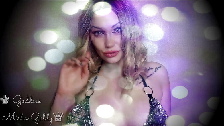 Goddess Misha Goldy: Moje silne spojrzenie sprawia, że jesteś głupi! Hipnotyzujący kontakt wzrokowy i...