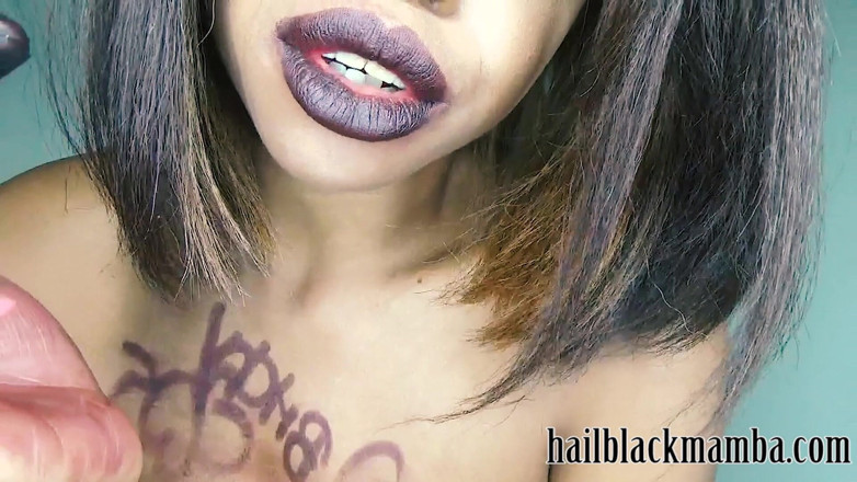 VeryCruelAspen: Queen Black Mamba Lips to D I E for 1080p