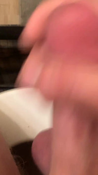 Stroking Fat Cock