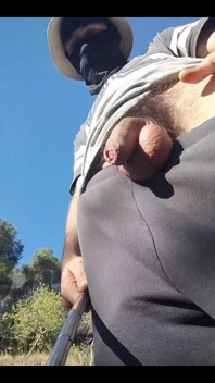 A Flash of My Cock Outdoors, Uncensored Video on My Premium