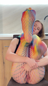 Fishnet Cosplay Chair Pixie - Plug && Com Dupla Emoção
