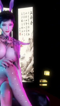 3D super model cu curul mare a fost futut de o pulă mare
