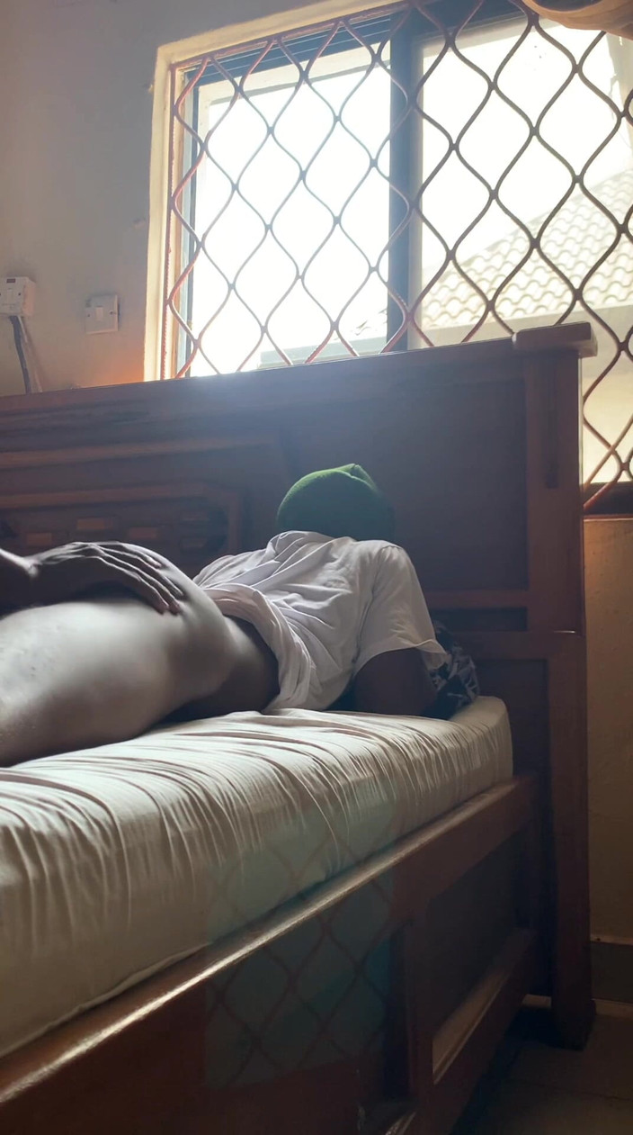 Black shooterr: Breaking His Virginity..