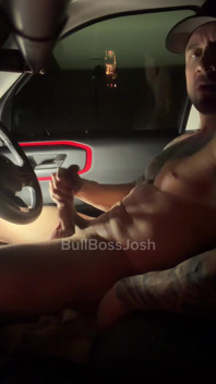 Car Masturbate and Cum