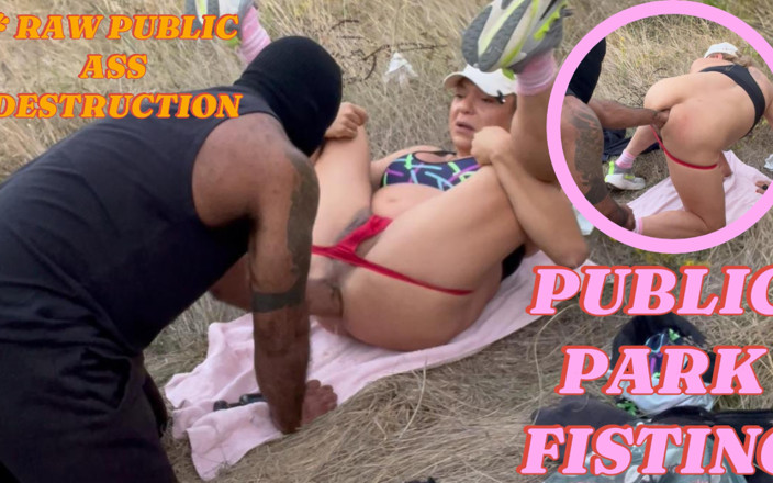 Nicolly Summers: No Condom Public Fuck and Deep Fisting in the Forest