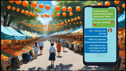 Cumming Gaming: My New Girlfriend [ Taboo Hentai Game ] Ep.22 GF Walking Around...