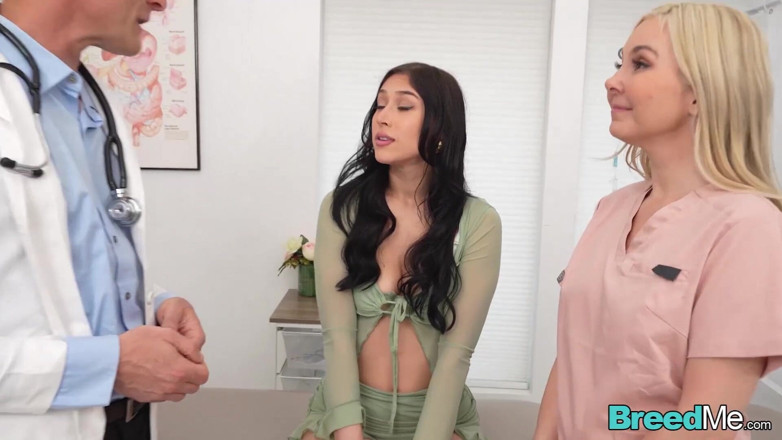 BreedMe: Busty Fertile MILF Alexa Chains at Clinic Creampie