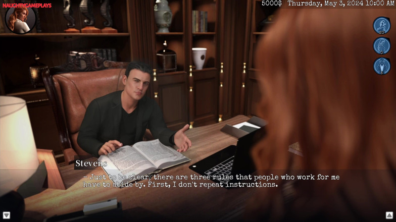 Naughty gameplays: Sempadan moral (bahagian 03) - oleh novel-game