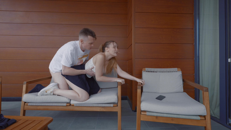 Polly Yangs: Getting Punishment for Sex at the Balcony! Is It Bad???