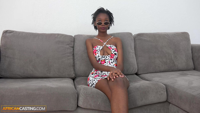 African Casting: I Ended up Exposing This Shy Ebony Teen, the Straight...