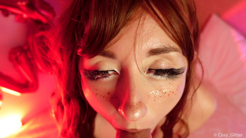 Cissy Glitter: Pov pompino e facciale
