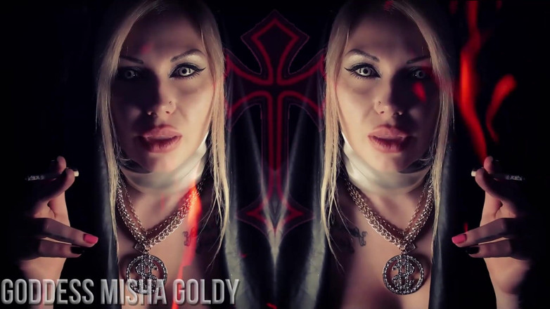 Goddess Misha Goldy: 如果我是你撸管的理由，你会在地狱里