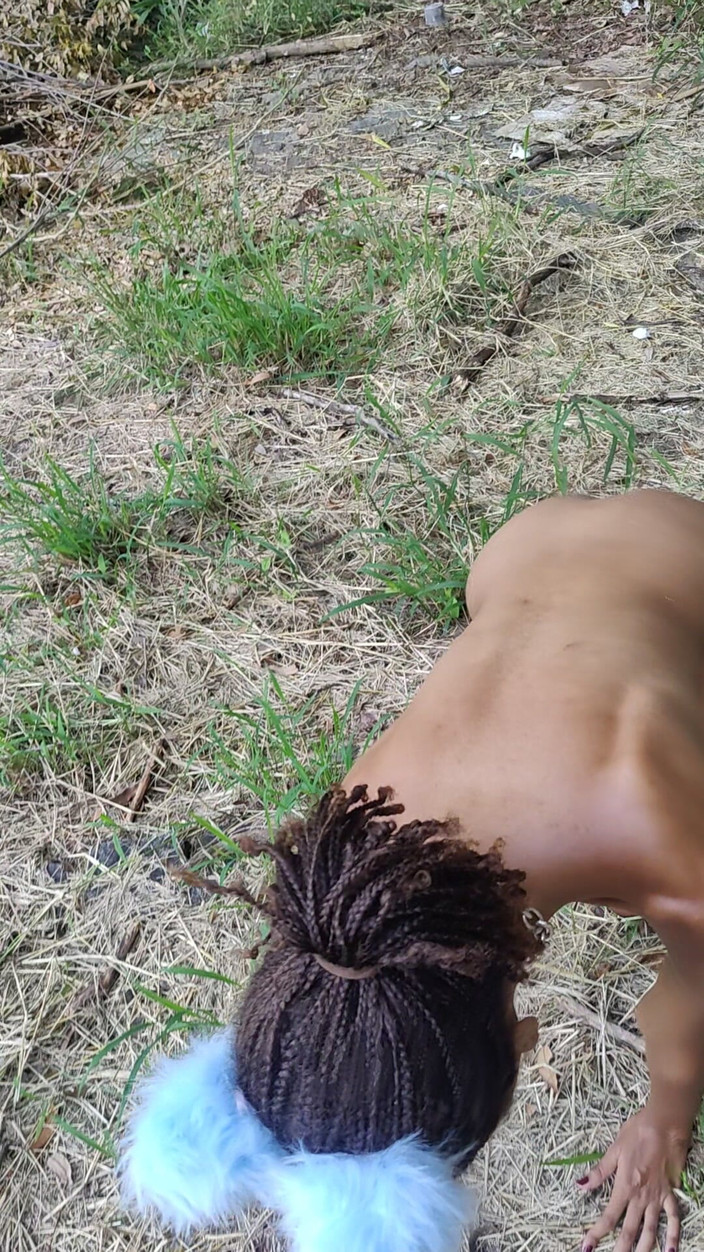 Lily Slav: Going for a Walk in the Woods Like a Puppy