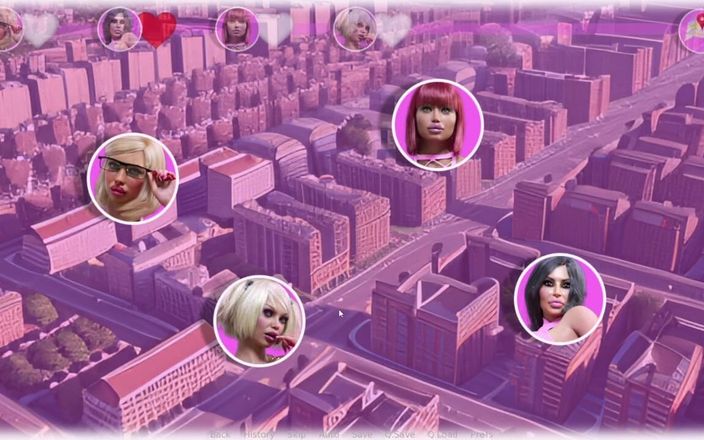 Gaming vision: Plastik sürtükler seks sahnesi ile oyun oynuyor bölüm 1
