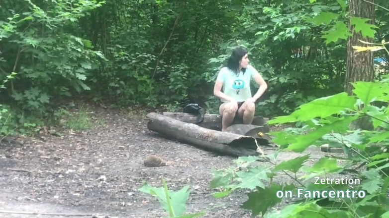 Zetration: She’s Pleasuring Her Pussy a Sweet Brunette MILF in the...