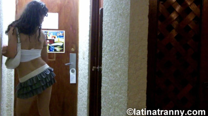 Nikki Montero: Crazy slut Nikki Montero pissing on the toilet and being...